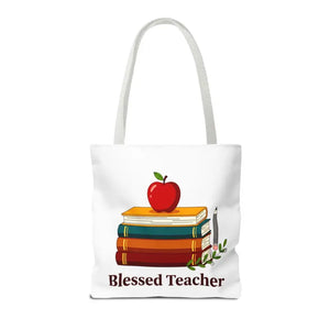 Blessed Teacher Tote Bag — All-over Print Gift - Bags