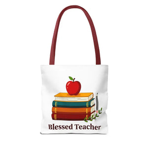Blessed Teacher Tote Bag — All-over Print Gift - Bags