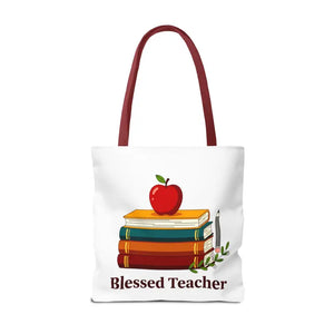 Blessed Teacher Tote Bag — All-over Print Gift - Bags