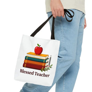 Blessed Teacher Tote Bag — All-over Print Gift - Bags