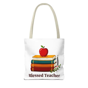 Blessed Teacher Tote Bag — All-over Print Gift - Bags