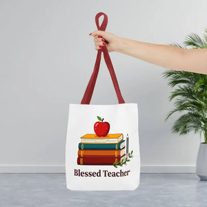 Blessed Teacher Tote Bag — All-over Print Gift - Bags