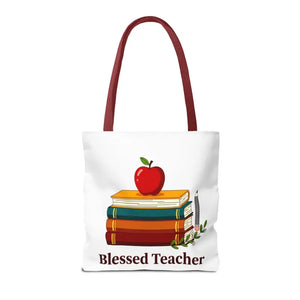 Blessed Teacher Tote Bag — All-over Print Gift - Bags