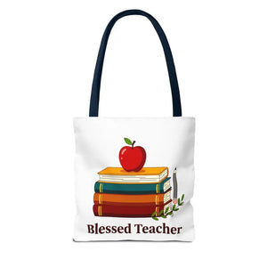 Blessed Teacher Tote Bag — All-over Print Gift - Bags