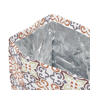 Eco Chic Block Pattern Lunch Bag - Polyester - Dipaliz - Bags