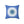Blue Abstract Polyester Square Pillow - Dipaliz - Throw Pillows
