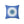 Blue Abstract Polyester Square Pillow - Dipaliz - Throw Pillows