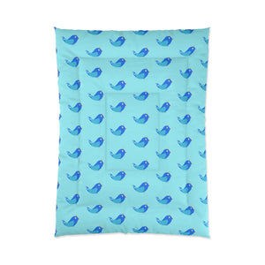 Blue Birds Quilt – Eco-friendly Women’s Clothing - Dipaliz - Quilts & Comforters