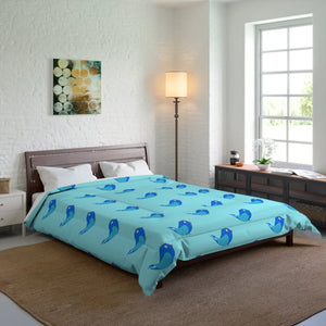 Blue Birds Quilt – Eco-friendly Women’s Clothing - Dipaliz - Quilts & Comforters