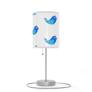Home Decor - Blue Birds Steel Lamp Modern Lifestyle Products Online Dipaliz White / Silver / one Size