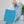 Blue Geometric Print Tote Bag - Stylish Everyday - Dipaliz - Bags