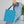 Blue Geometric Print Tote Bag - Stylish Everyday - Dipaliz - Bags
