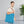 Blue Geometric Print Tote Bag - Stylish Everyday - Dipaliz - Bags