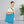 Blue Geometric Print Tote Bag - Stylish Everyday - Dipaliz - Bags