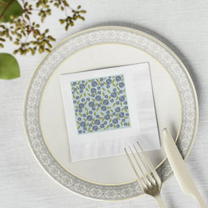 White Coined Napkins – Premium Party Paper - Dipaliz