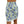 Floral Blue Roses Women’s Mini Skirt - Stretch Pencil - Dipaliz - Skirts - Xs