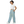 Vibrant Wide Leg Pants - Blue Yellow Check Casual - Dipaliz - Trousers