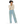Vibrant Wide Leg Pants - Blue Yellow Check Casual - Dipaliz - Trousers