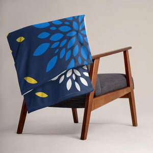 Floral Soft Silk Touch Blanket – Microfleece - Dipaliz - Blankets