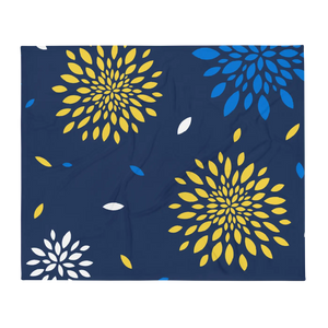 Floral Soft Silk Touch Blanket – Microfleece - Dipaliz - Blankets
