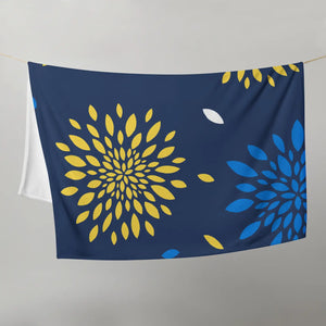 Floral Soft Silk Touch Blanket – Microfleece - Dipaliz - Blankets