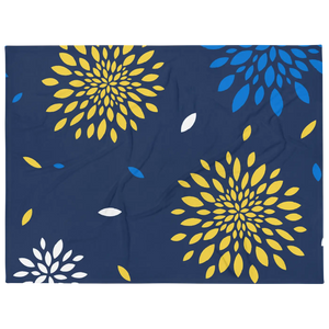 Floral Soft Silk Touch Blanket – Microfleece - Dipaliz - Blankets