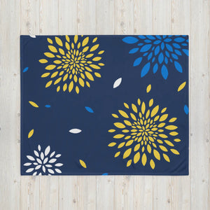 Floral Soft Silk Touch Blanket – Microfleece - Dipaliz - Blankets