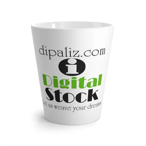 Latte Mug - Trendy Ceramic Coffee Cup for Women - Dipaliz - 12oz - Mugs