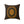 Modern Brown Abstract Polyester Square Pillow - Dipaliz - Home & Garden