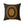 Modern Brown Abstract Polyester Square Pillow - Dipaliz - Home & Garden