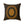 Modern Brown Abstract Polyester Square Pillow - Dipaliz - Home & Garden