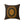 Modern Brown Abstract Polyester Square Pillow - Dipaliz - Home & Garden