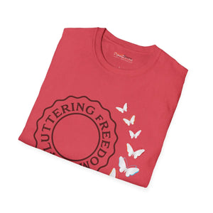 Soft Cotton Butterfly T-shirt - Fluttering Freedom - Dipaliz - T-shirts - s