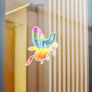 Whimsical Butterfly Kiss Cut Vinyl Decals - Dipaliz - Decorative Stickers