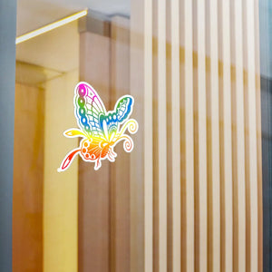 Whimsical Butterfly Kiss Cut Vinyl Decals - Dipaliz - Decorative Stickers