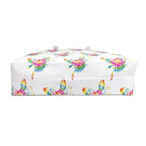 Oversized Polyester Weekender Tote Bag Dip Dye Design - Dipaliz - 24’’ × 13’’ - Bags