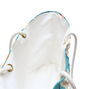 Ocean Breeze Butterflies Weekender Bag - Oversized Polyester - Dipaliz - Tote Bags