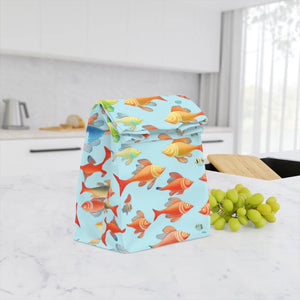 Vibrant Polyester Lunch Bag - Underwater Print - Dipaliz - Boxes & Totes