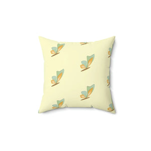 Whimsical Butterfly Throw Pillow - Polyester Square - Dipaliz - Pillows