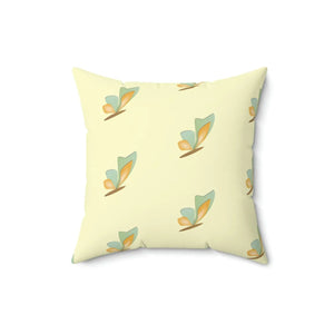 Whimsical Butterfly Throw Pillow - Polyester Square - Dipaliz - Pillows