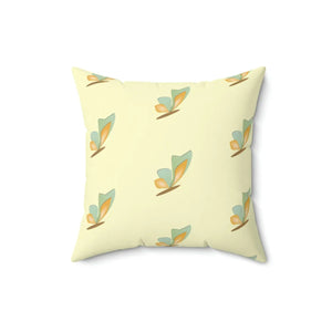 Whimsical Butterfly Throw Pillow - Polyester Square - Dipaliz - Pillows