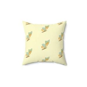 Whimsical Butterfly Throw Pillow - Polyester Square - Dipaliz - Pillows