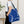 Butterflies Tote Bag Blue All Over Print Nature Design Dipaliz - Bags