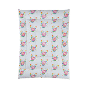 Butterflies Comforter – Plush Polyester - Dipaliz - Quilts & Comforters