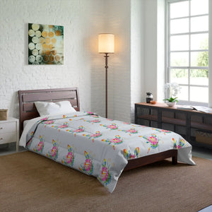 Butterflies Comforter – Plush Polyester - Dipaliz - Quilts & Comforters