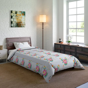 Butterflies Comforter – Plush Polyester - Dipaliz - Quilts & Comforters