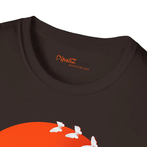 Soft Butterfly T-shirt - be the Change Cotton Tee - Dipaliz - T-shirts - s
