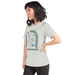 Sustainable Unisex t Shirt Flowers with Butterflies - Dipaliz - T-shirts - s