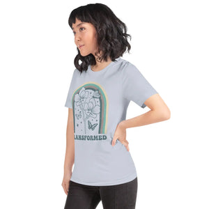 Sustainable Unisex t Shirt Flowers with Butterflies - Dipaliz - T-shirts - s