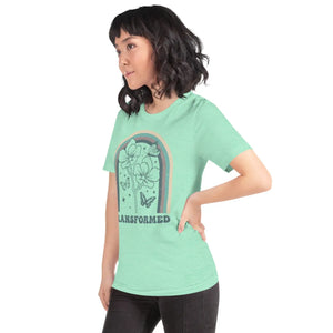 Sustainable Unisex t Shirt Flowers with Butterflies - Dipaliz - T-shirts - s